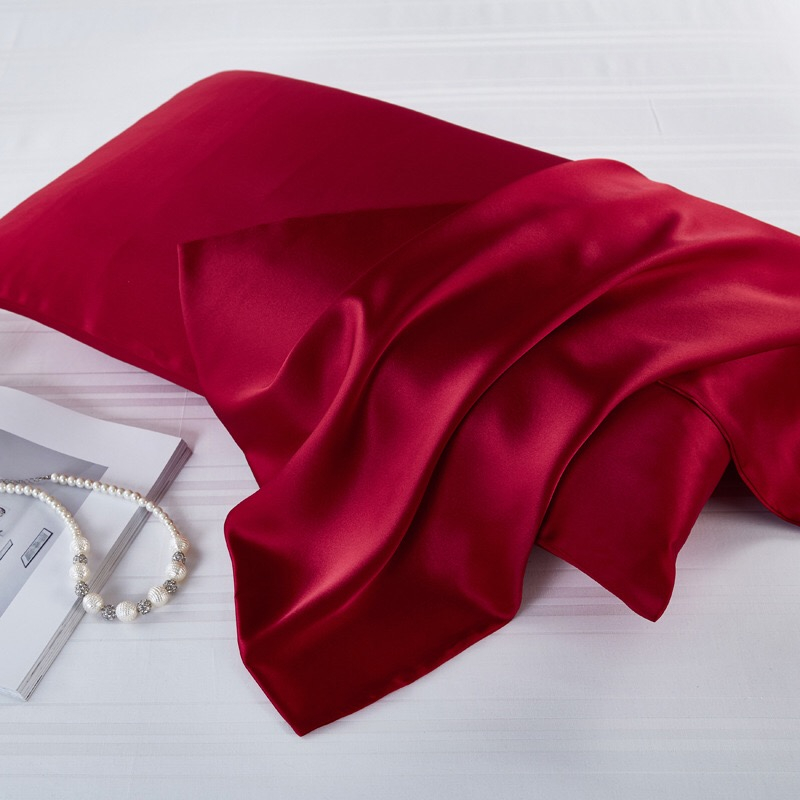 Organic Silk Slip Pillowcase for Travelling