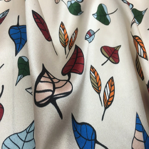 Custom Printed Kimono Silk Fabric