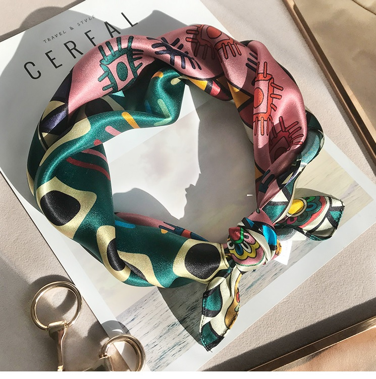 Best Wholesale Small Square Silk Scarves for Neck 