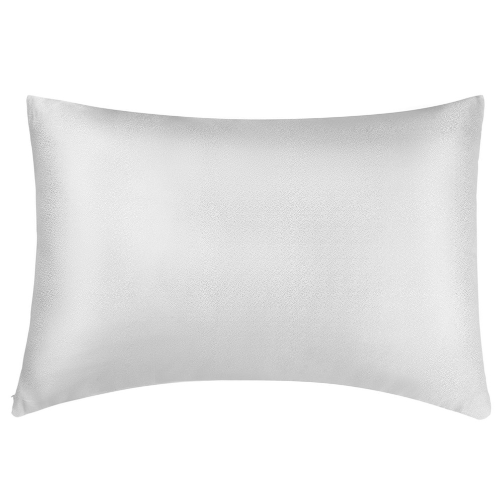 White Personalized Silk Pillowcase Canada
