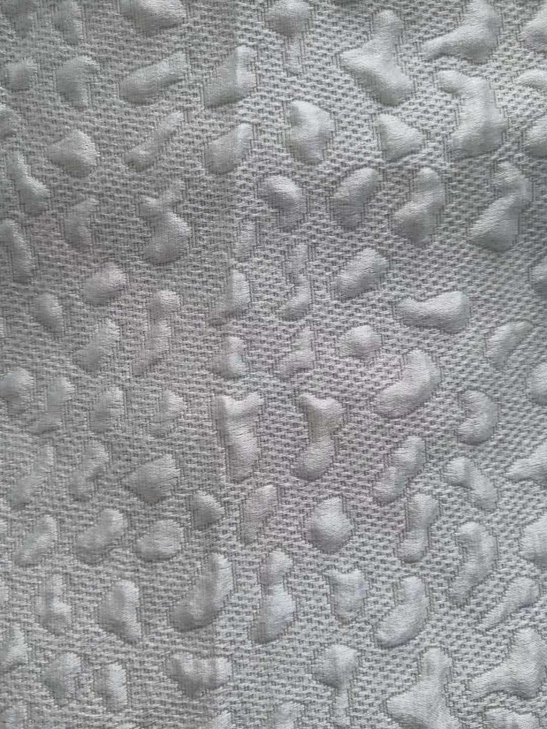 Silk Wool Jacquard Fabric Dress