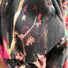 Digital Printed 100% Silk Mesh Fabric Cloth