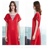 Red Silk And Lace Nightdress Uk for Women