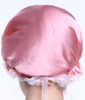 Womens Floral Silk Night Sleep Cap Hair Bonnet Hats