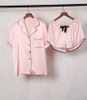 Buy Silk Nightie Ladies Pink Silk Pyjamas Short Set