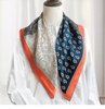 Designer Women's Pure Silk Scarves Square for Sale